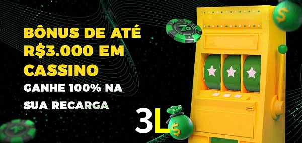 3L melhor bônus de depósito
